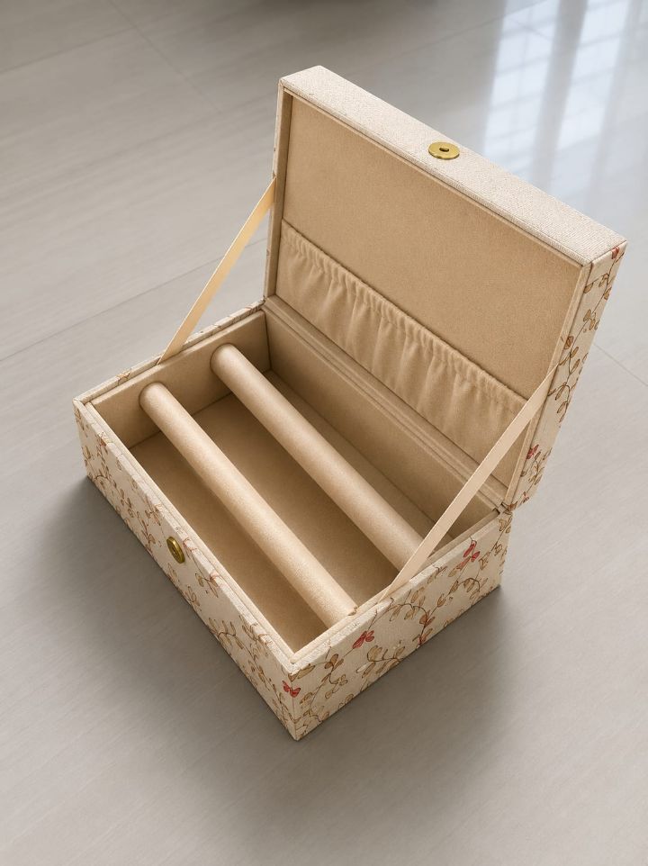 AC06 - 2 rod Velvet Organizer box