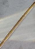 Layered Glam Crystal Bracelet