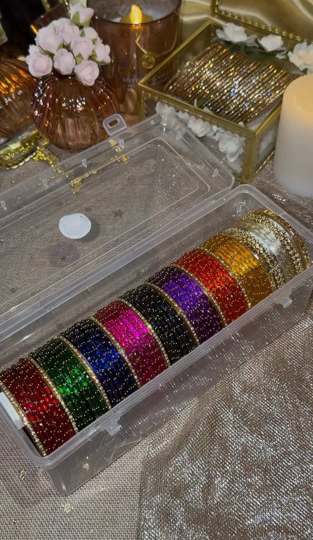 BX15 - Multicolor Raindrop Diamond Replica - Full set