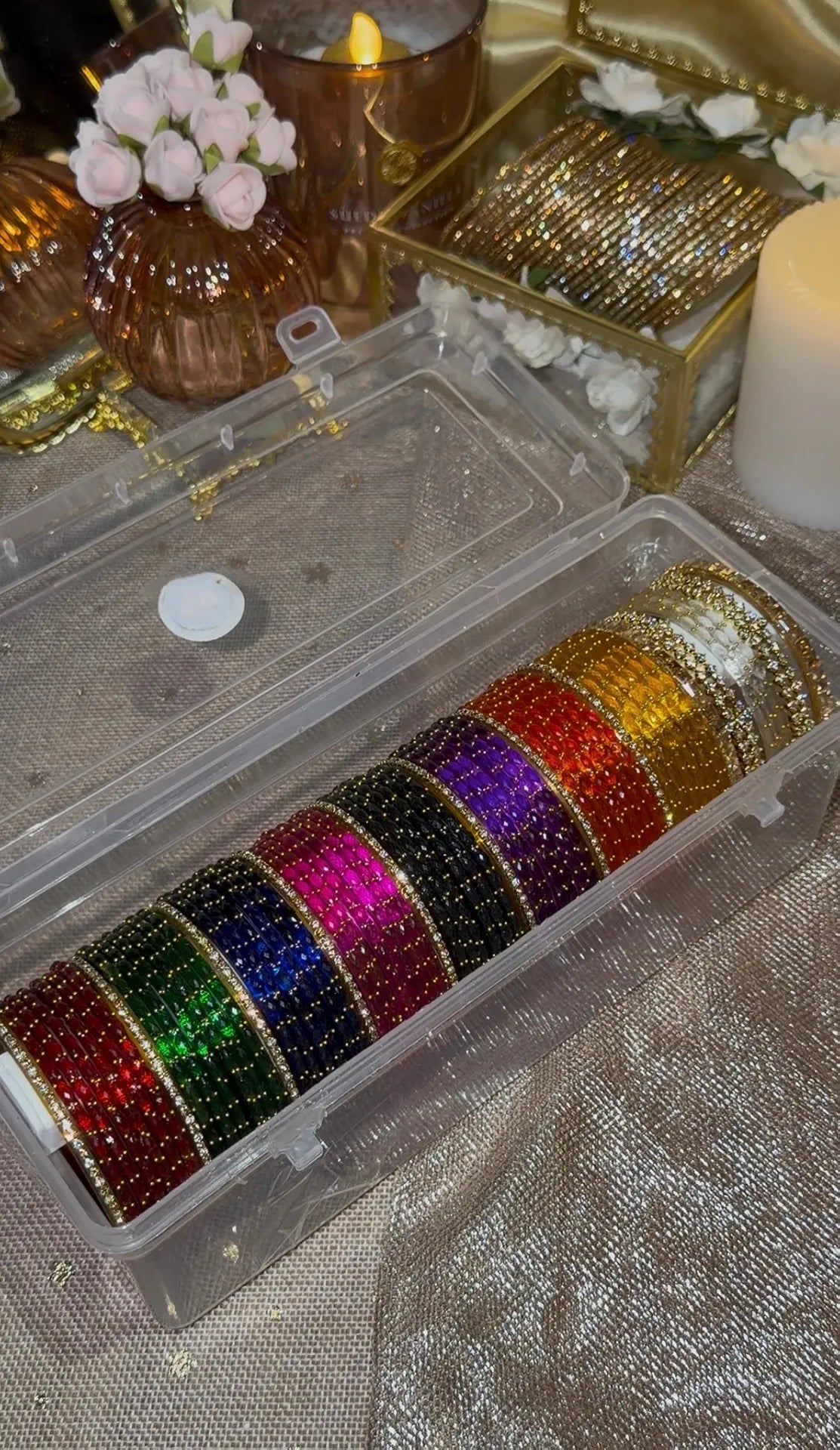BX15 - Multicolor Raindrop Diamond Replica - Full set
