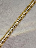 Dual Chain Crystal Luxe Bracelet