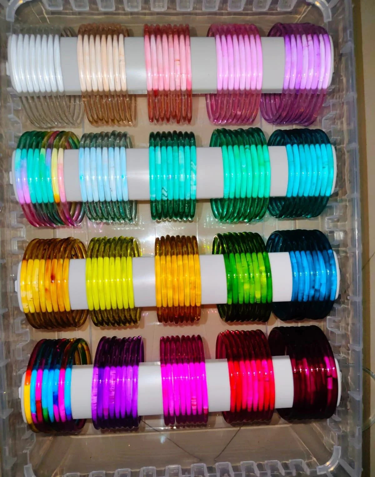 BX13 - Viral 3mm Jelly Bangles Combo