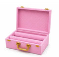 AC08 - 2 rod Pink Velvet Organizer box