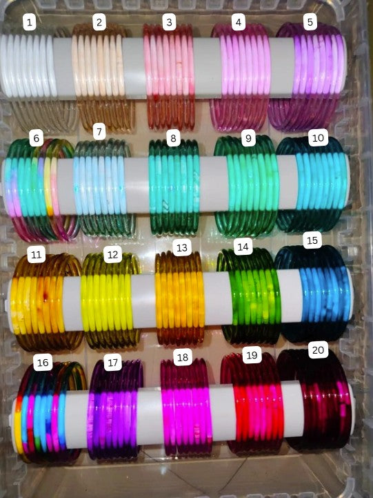 BG06 - 3mm Viral Jelly Bangles Combo - Single Set