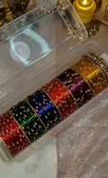 BX22 - Pearl Drop Fusion Combo Bangle set - Full set
