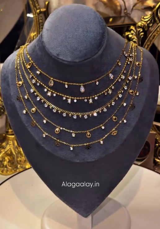 NK04 - Daily Wear Necklace Combo - Full set