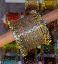 BG11 - Lotus & Dot Bangles Combo - Single set