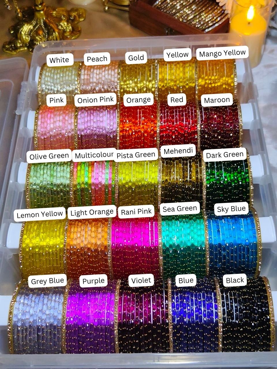 AC03 - 4 rod Bangle organizer box - Big – Alagaalay IN