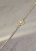 Teardrop Halo Sparkle Bracelet