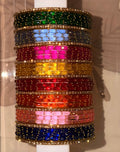 BX25 - Mini Baby Shower Combo Bangles (8 * 3 Raindrop + 9 border bangles)