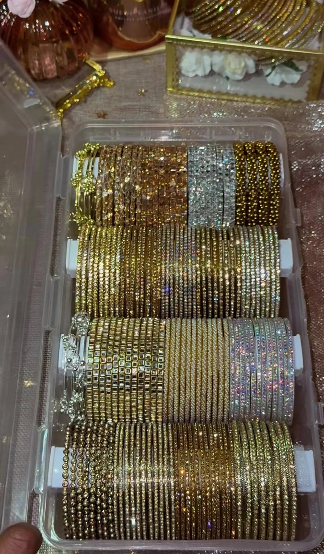 BX16 - Mix & Match Combo - Border Bangles - Full set